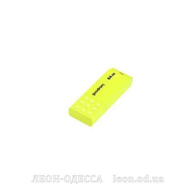 USB флеш накопитель GOODRAM 64GB UME2 Yellow USB 2.0 (UME2-0640Y0R11)