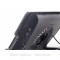 Подставка для ноутбука Gembird до 17*, 1x150 mm fan, black (NBS-1F17T-01)