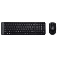 Комплект Logitech MK220 Wireless UA Black (920-003168)