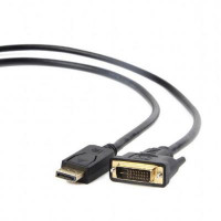 Кабель мультимедiйний miniDisplayPort to DVI 1.8m Cablexpert (CC-mDPM-DVIM-6)