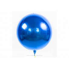 Сфера 4D Китай под гелий 22* упакованная синяя