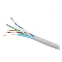 Кабель сетевой Kingda UTP 305м, cat 5e, CCA, 4 pairs, 24AWG, PVC, grey (KDUT8001-CCA)