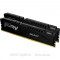 Модуль памяти для компьютера DDR5 64GB (2x32GB) 5600 MHz FURY Beast Black Kingston Fury (ex.HyperX) (KF556C40BBK2-64)