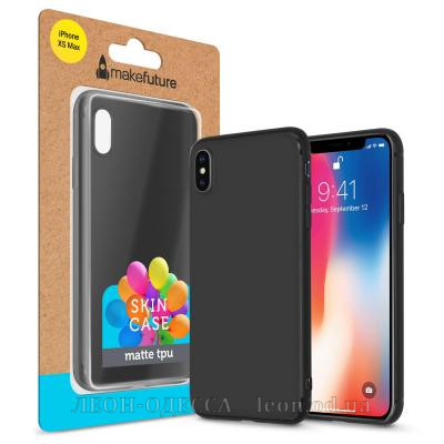 Чехол для моб. телефона MakeFuture Skin Case Apple iPhone XS Max Black (MCSK-AIXSMBK)