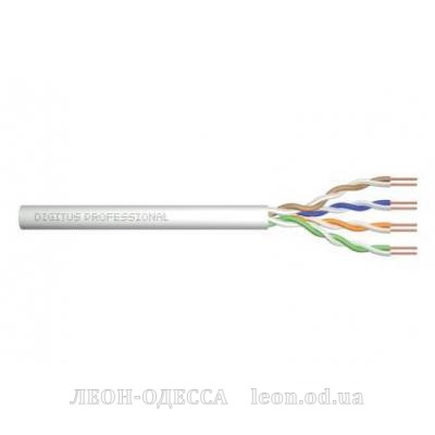 Кабель мережевий DIGITUS UTP 100м, cat 5e, CU, AWG24 (DK-1511-V-1-1)