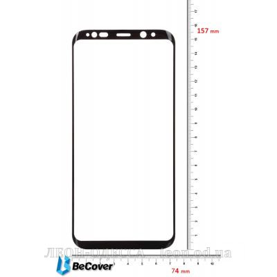 Плiвка захисна BeCover Silk Screen Protector Samsung Galaxy S8+ SM-G955 Black (702968)