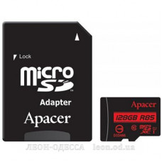 Карта пам*ятi Apacer 128GB microSDXC Class10 UHS-I (AP128GMCSX10U5-R)