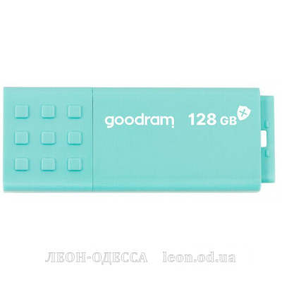 USB флеш накопитель Goodram 128GB UME3 Care Green USB 3.2 (UME3-1280CRR11)