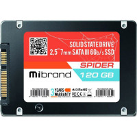 Накопичувач SSD 2.5* 120GB Mibrand (MI2.5SSD/SP120GB)
