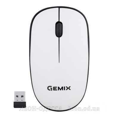 Мишка Gemix GM195 Wireless White (GM195Wh)