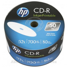 Диск CD HP CD-R 700MB 52X IJ PRINT 50шт (69301/CRE00070WIP-3)
