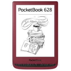 Електронна книга Pocketbook 628 Touch Lux5 Ink RubyRed (PB628-R-WW)