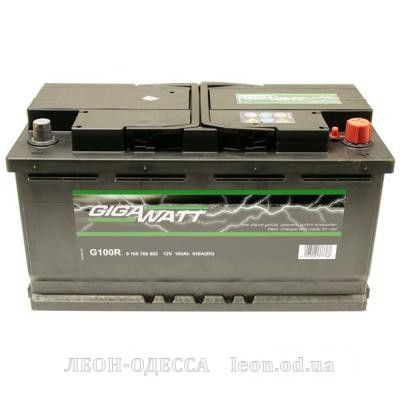 Аккумулятор автомобильный GIGAWATT 100А (0185760002)