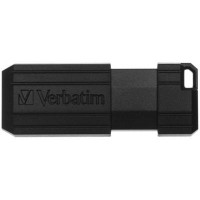 USB флеш накопичувач Verbatim 64GB Store *n* Go PinStripe Black USB 2.0 (49065)