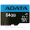 Карта пам*ятi ADATA 64GB microSD class 10 UHS-I A1 Premier (AUSDX64GUICL10A1-RA1)