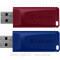 USB флеш накопитель Verbatim 2x32GB Store*n*Go Slider Red/Blue USB 2.0 (49327)