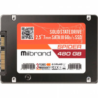 Накопичувач SSD 2.5* 480GB Mibrand (MI2.5SSD/SP480GB)