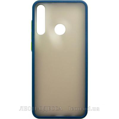 Чохол до моб. телефона Dengos Matt Huawei Y6P, blue (DG-TPU-MATT-56) (DG-TPU-MATT-56)