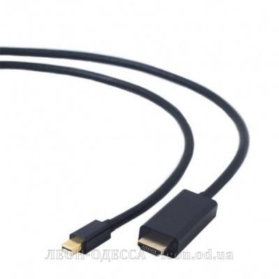 Кабель мультимедiйний miniDisplayPort to HDMI 1.8m Cablexpert (CC-mDP-HDMI-6)