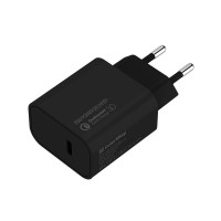 Зарядное устройство ColorWay Power Delivery Port USB Type-C (20W) V2 black (CW-CHS026PD-BK)