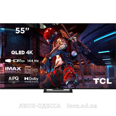 Телевiзор TCL 55C745