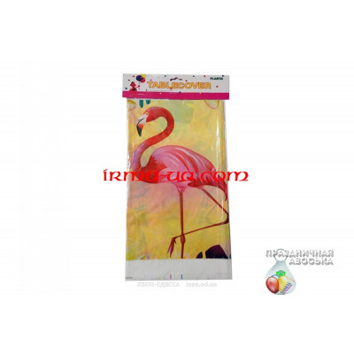 Скатерть с рисунком «Фламинго» 108х180 см