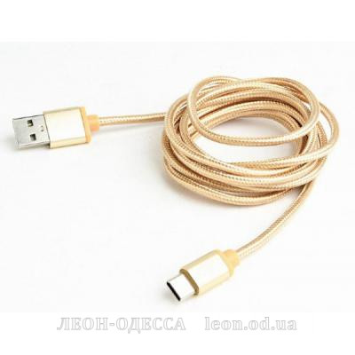 Дата кабель USB 2.0 AM to Type-C 1.0m Cablexpert (CCB-mUSB2B-AMCM-6-G)