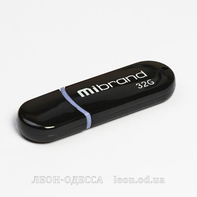 USB флеш накопитель Mibrand 32GB Panther Black USB 2.0 (MI2.0/PA32P2B)