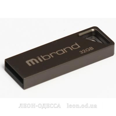 USB флеш накопитель Mibrand 32GB Stingray Grey USB 2.0 (MI2.0/ST32U5G)