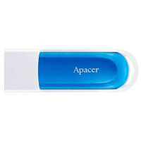 USB флеш накопичувач Apacer 64GB AH23A White USB 2.0 (AP64GAH23AW-1)