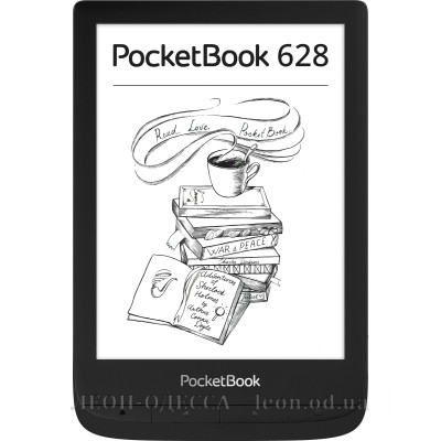Электронная книга Pocketbook 628 Touch Lux5 Ink Black (PB628-P-WW)