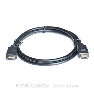 Кабель мультимедiйний HDMI to HDMI 4.0m black REAL-EL (EL123500019)