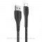 Дата кабель Colorway USB 2.0 AM to Lightning 1.0m led black (CW-CBUL034-BK)