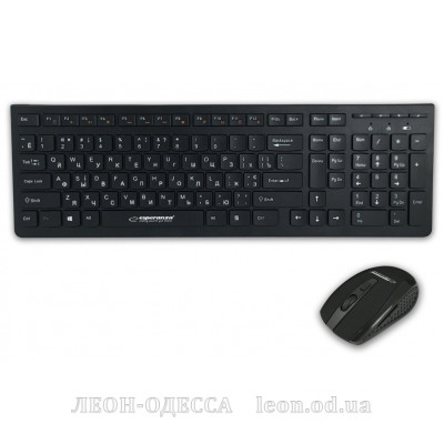 Комплект Esperanza Tacoma Wireless Black (EK136UA)