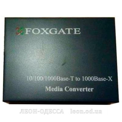 Медiаконвертер FoxGate 10/100/1000Base-T RJ45 to 1000Base-SX/LX SFP slot (EC-SFP1000-FE/GE-LFP)