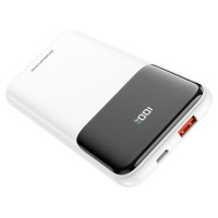 Батарея унiверсальна BOROFONE BJ22 10000mAh PD/18W, QC/22.5W, FCP, AFC, white (6974443384574)