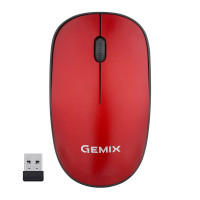 Мишка Gemix GM195 Wireless Red (GM195Rd)