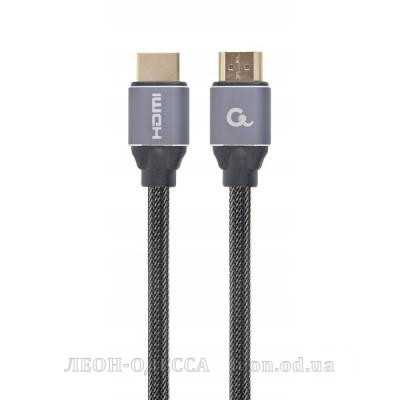 Кабель мультимедiйний HDMI to HDMI 1.0m Cablexpert (CCBP-HDMI-1M)