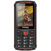 Мобiльний телефон Sigma X-treme PR68 Black Red (4827798122129)