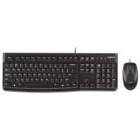 Комплект Logitech MK120 USB UA Black (920-002563)