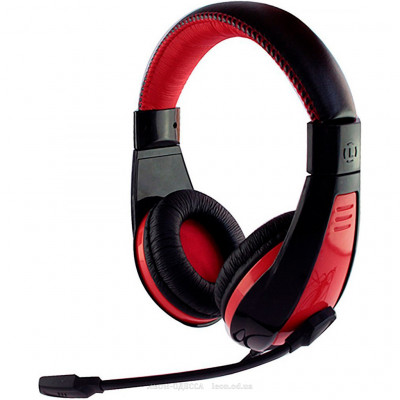 Наушники Media-Tech Nemesis USB Black-Red (MT3574)