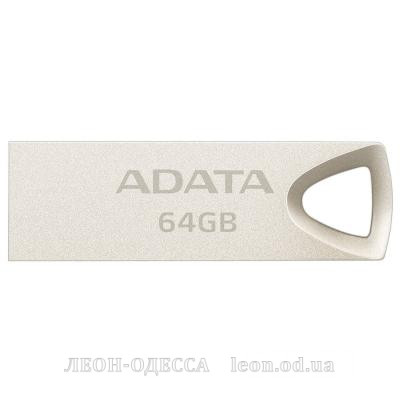USB флеш накопичувач ADATA 64GB UV210 Metal Silver USB 2.0 (AUV210-64G-RGD)