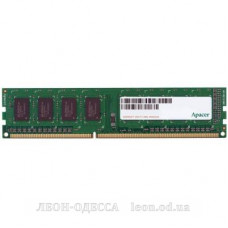 Модуль пам*ятi для комп*ютера DDR3 4GB 1600 MHz Apacer (AU04GFA60CATBGC)