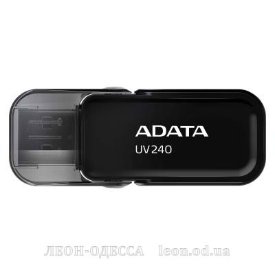 USB флеш накопичувач ADATA 32GB UV240 Black USB 2.0 (AUV240-32G-RBK)