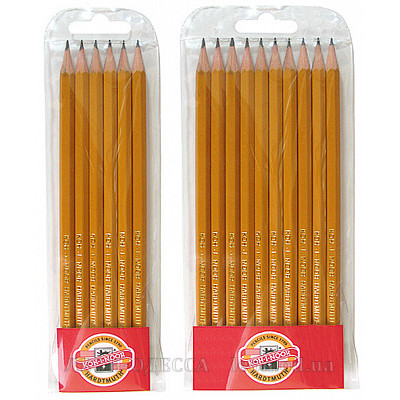
											Набір креслярських олівців Koh-i-noor											
											