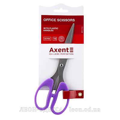 
											Ножницы 19 см Axent Ultra, фиолетовые											
											