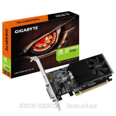 Вiдеокарта GeForce GT1030 2048Mb Gigabyte (GV-N1030D4-2GL)