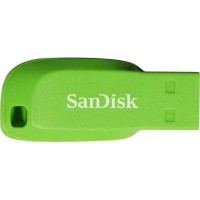 USB флеш накопичувач SANDISK 16GB Cruzer Blade Green USB 2.0 (SDCZ50C-016G-B35GE)