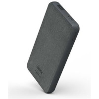 Батарея унiверсальна Hama Fabric 10 10000mAh Grey (00201658)